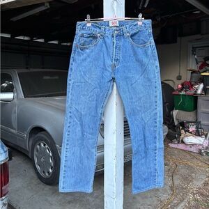 Levi's 501 Classic Blue Jeans